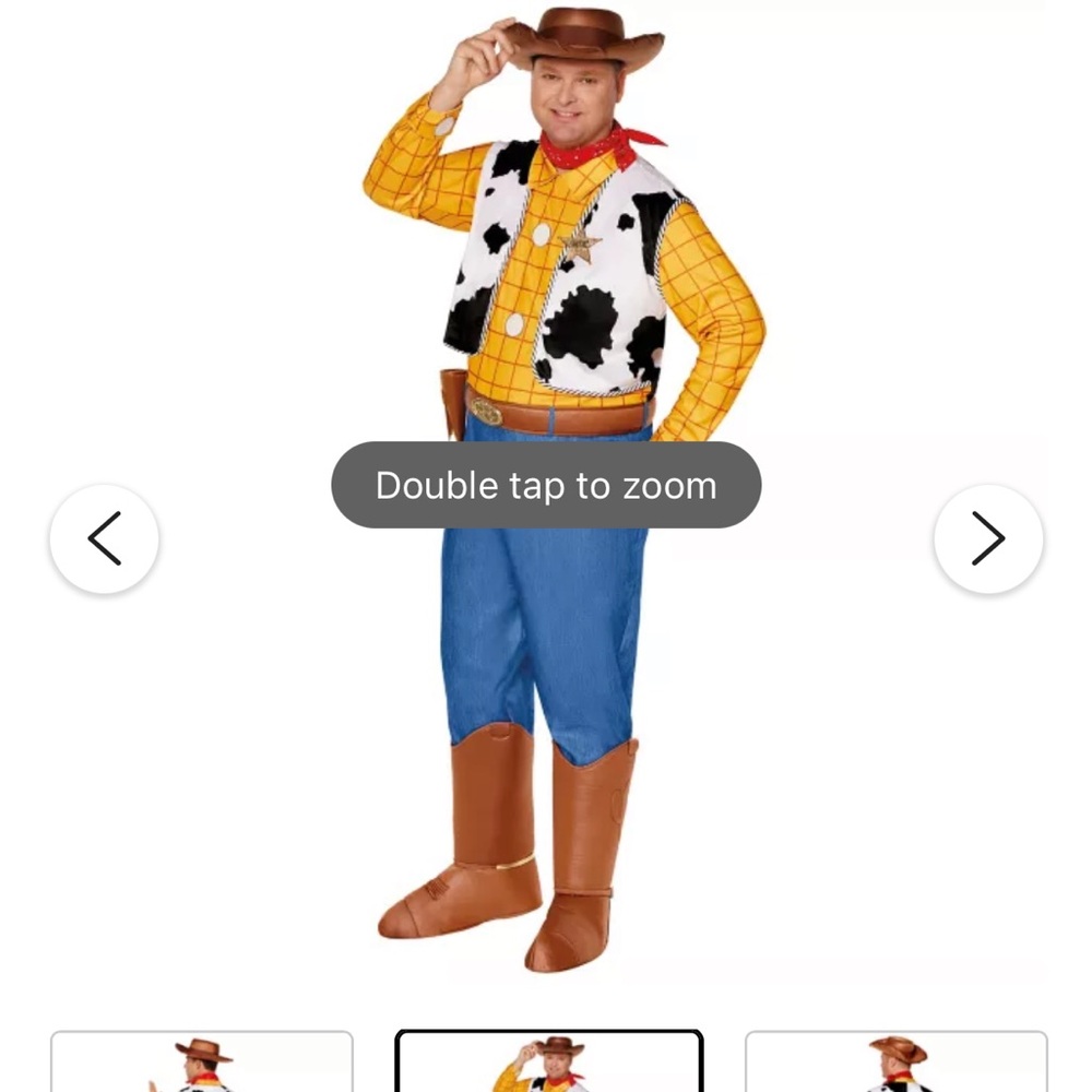 Woody men’s Costume.